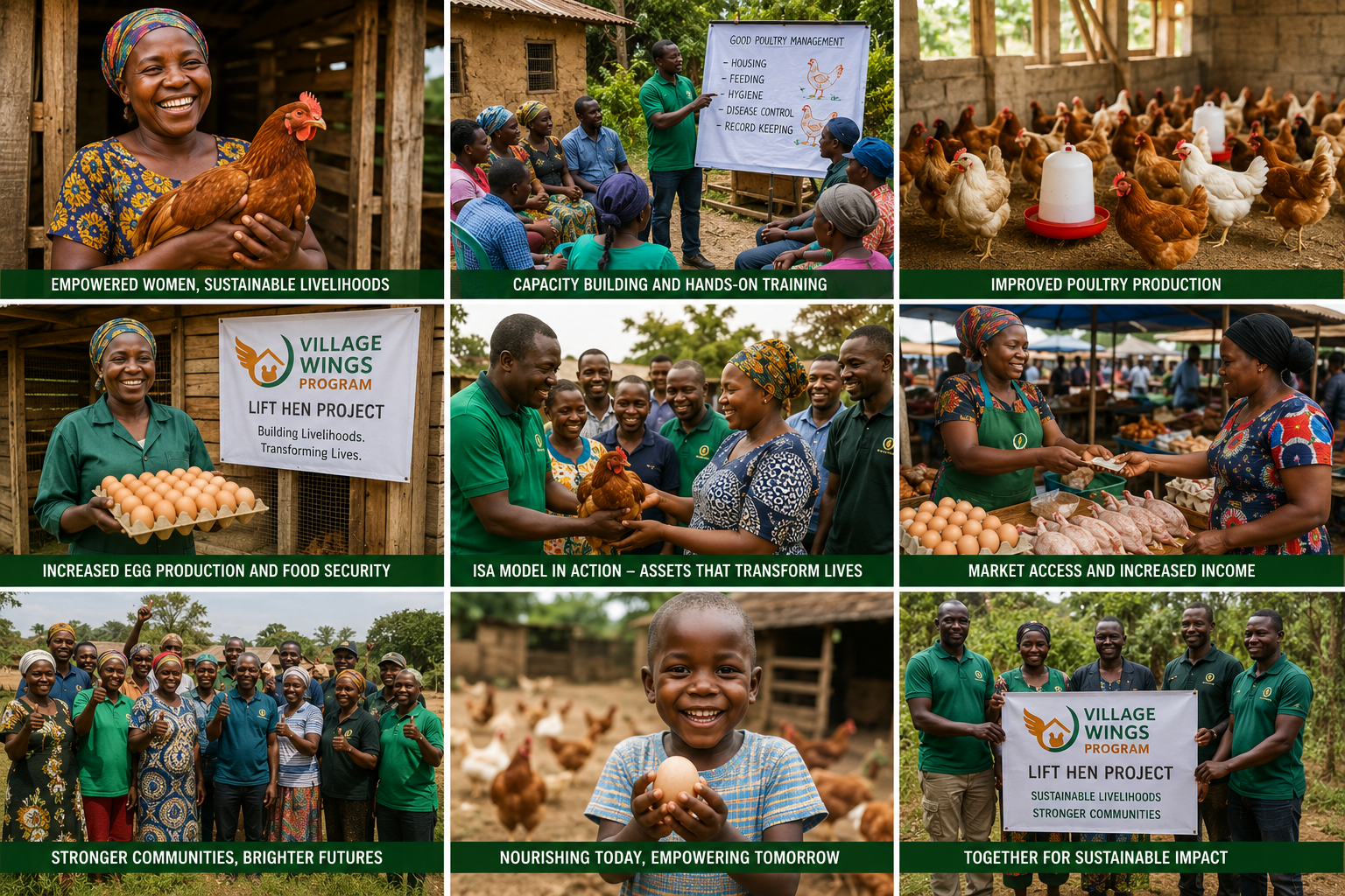Lift Hen Africa - Impact in Action